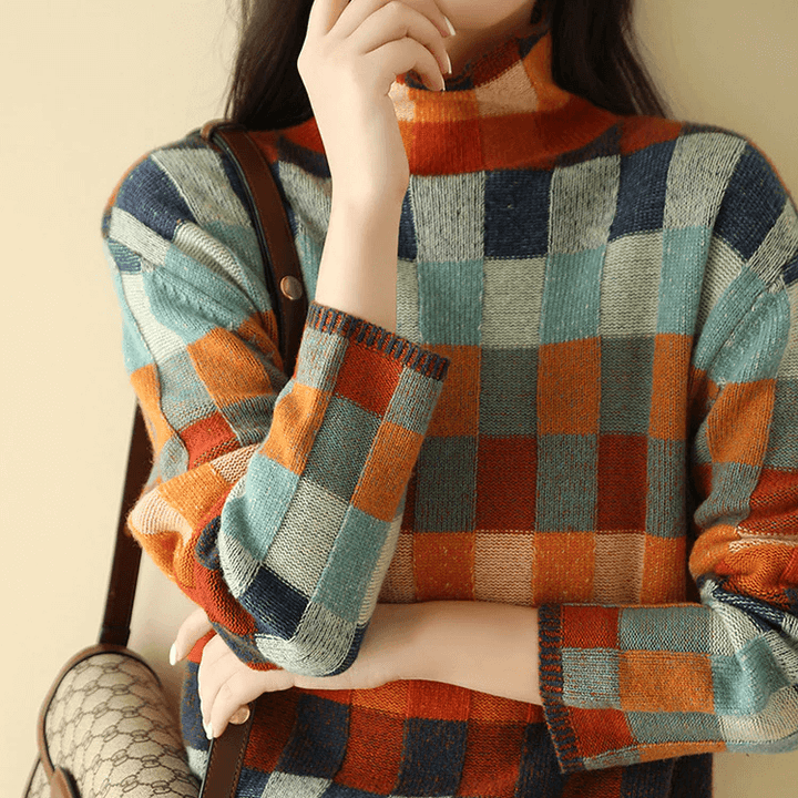 Weicher Kaschmir-Rollkragenpullover