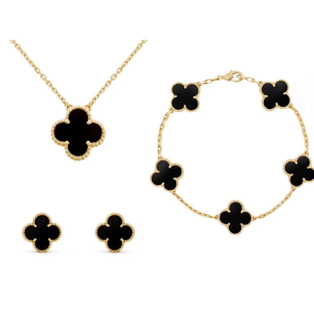Luxuriöses Clover Schmuckset