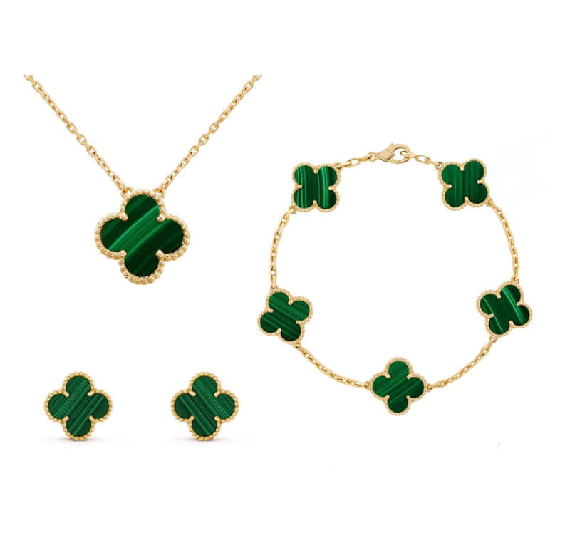 Luxuriöses Clover Schmuckset