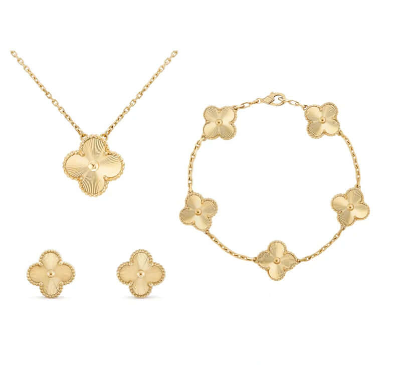 Luxuriöses Clover Schmuckset