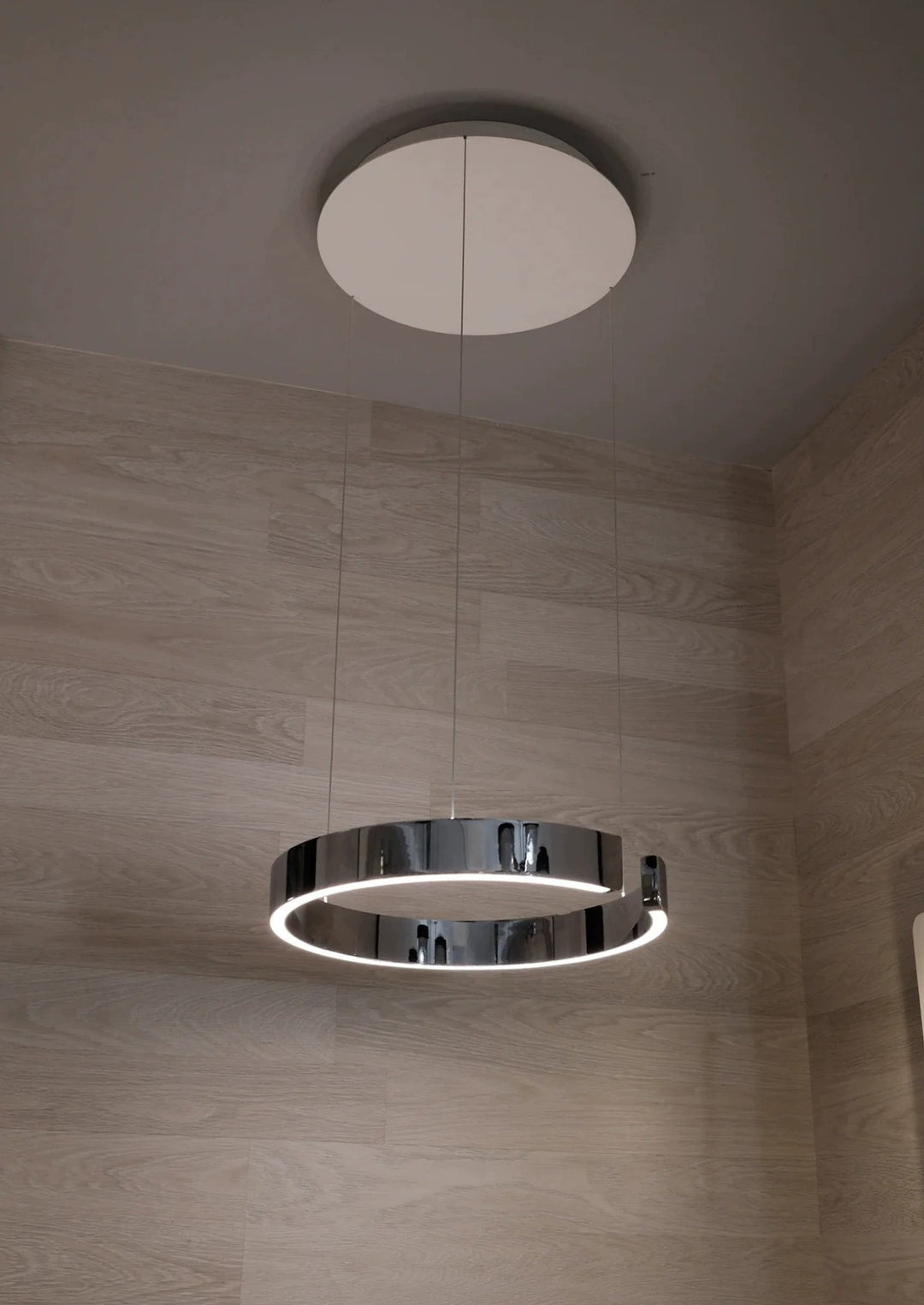 Moderne Kreis-LED-Hängeleuchte