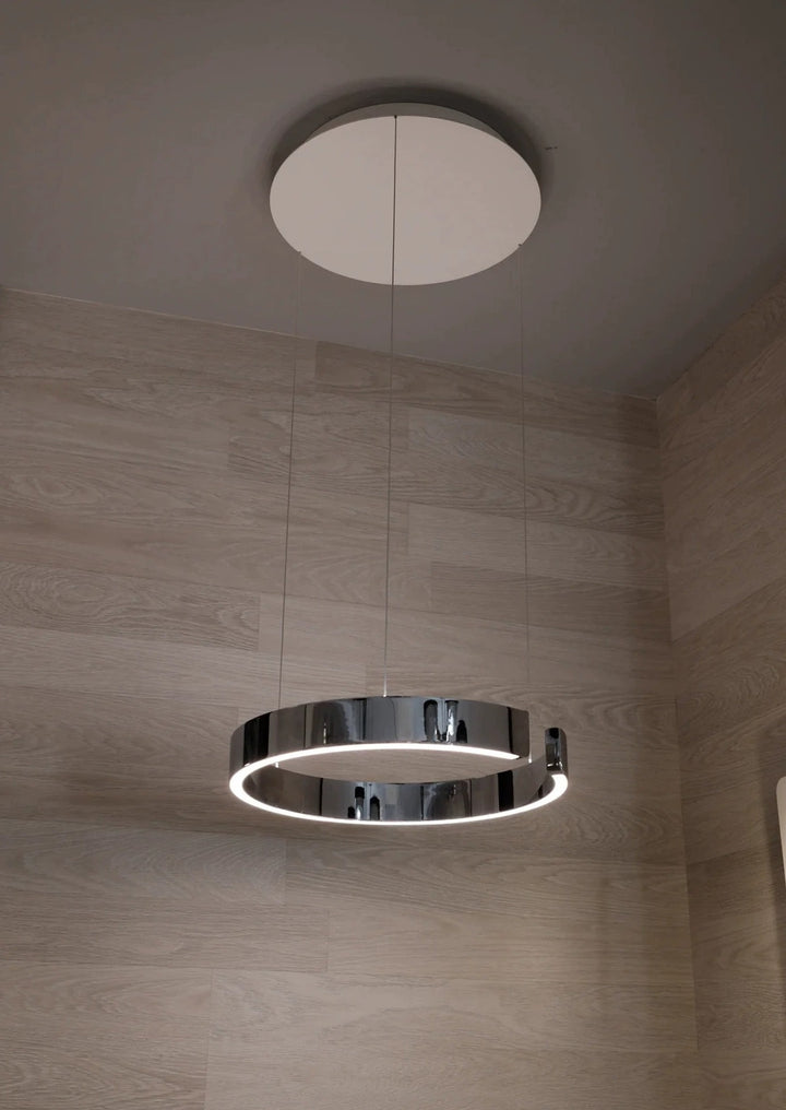 Moderne Kreis-LED-Hängeleuchte