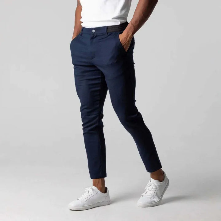 Herren-Chino-Hose - Stretch - Pflegeleicht | Baumwoll-Mix
