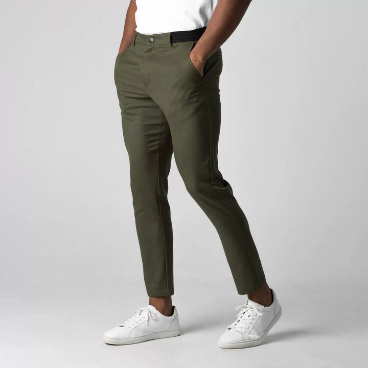 Herren-Chino-Hose - Stretch - Pflegeleicht | Baumwoll-Mix