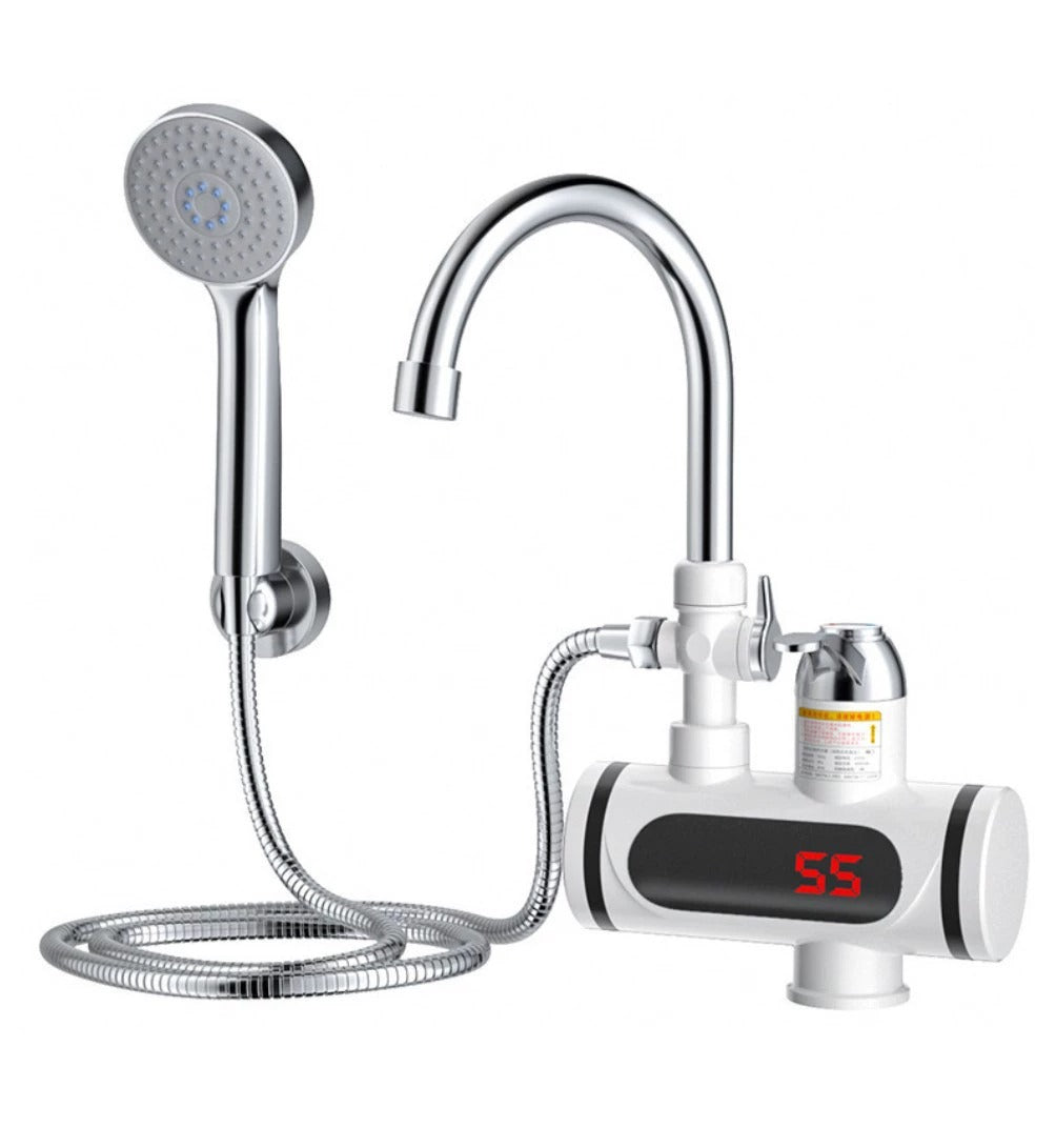 3000W Elektrischer Warmwasserhahn - Sofort heißes Wasser Küche