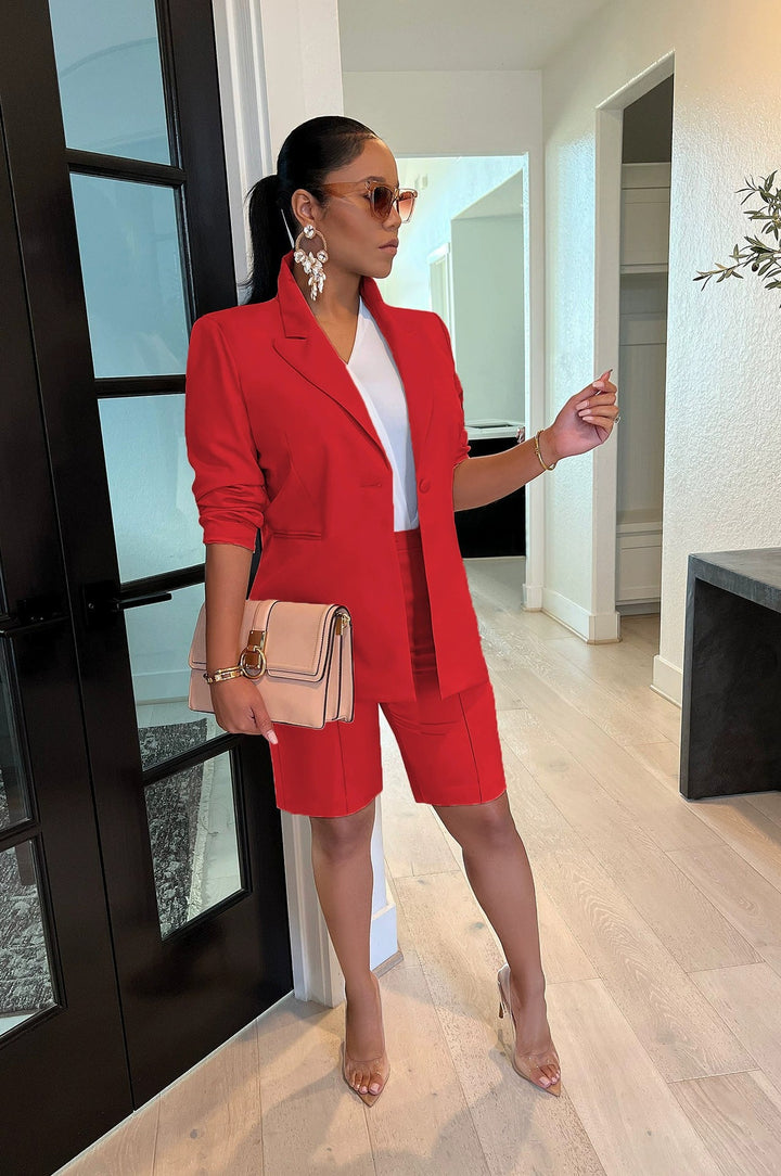 Elegantes Damen-Hosenanzug-Set - Modern und Stilvoll