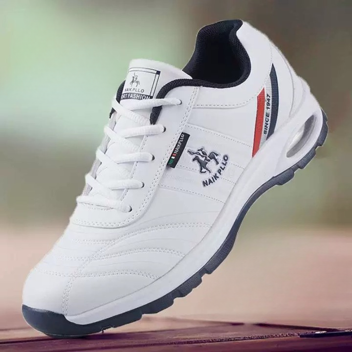 Luxus-Leder-Herren-Sneaker - Eleganter Stil & Komfort