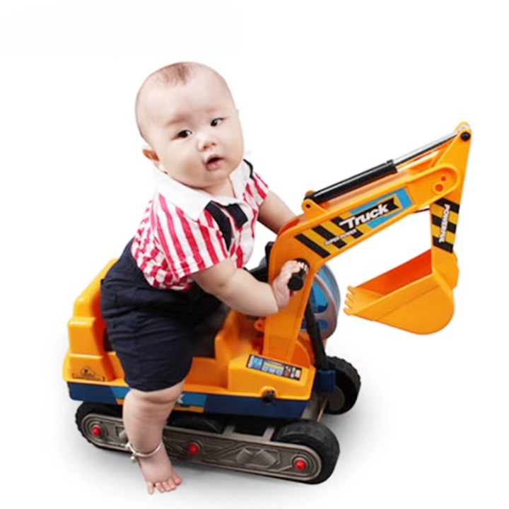 Avelena | Kinder Ride On Sandbagger Spielzeugauto - Mit Helm