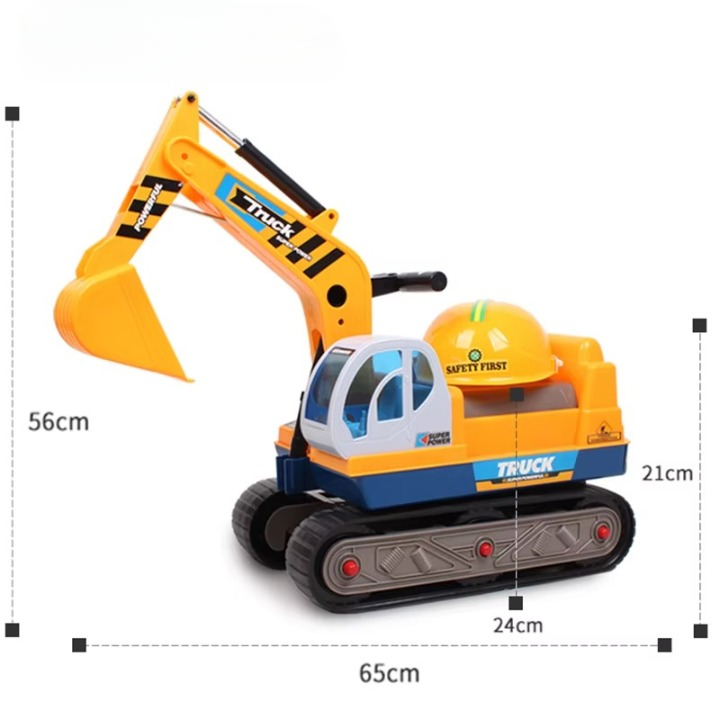 Avelena | Kinder Ride On Sandbagger Spielzeugauto - Mit Helm