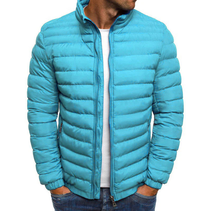 Herren Leichte Isolierte Pufferjacke - Stilvoll und Funktional