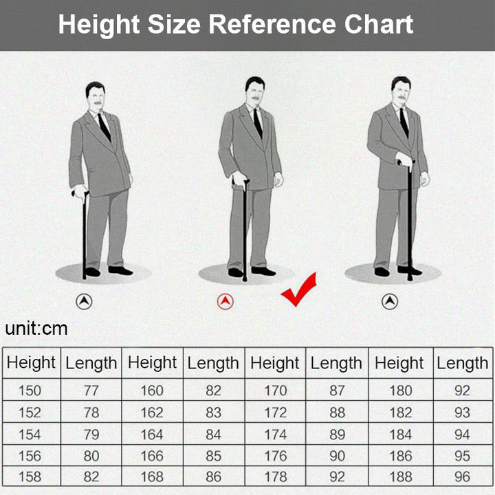 Intelligenter Spazierstock für Senioren, elegant schwarz, mit LED-Licht, Radiofunktion und Notfall.Länge einstellbar.