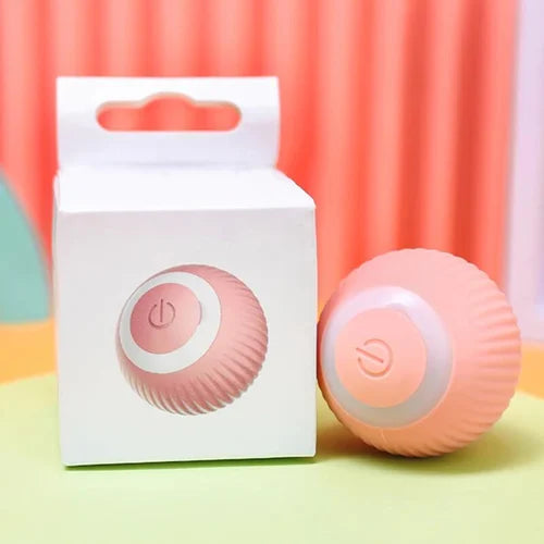"Interaktive Power Ball Kugel für Haustiere, selbstbeweglich, grün, sicheres Spielzeug gegen Bisse und Kratzer"