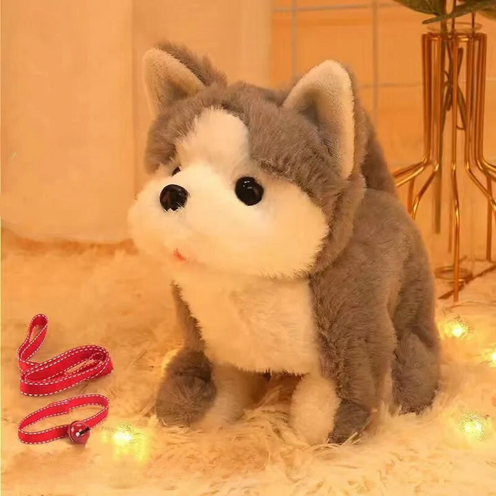 "Interaktiver Roboterhund für Kinder mit realistischen Bewegungen, geeignet für aktives Spiel und Lernen ab 2 Jahren."