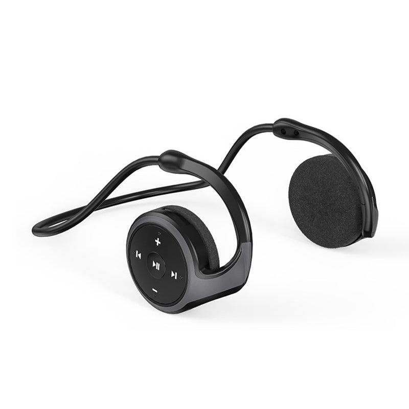 Kabellose A23 Bluetooth-Kopfhörer mit integriertem MP3-Player, stilvollem Design in Rot, Blau und Schwarz, Bluetooth 5.0.