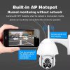 "Kabellose HD-Außenkamera für Wi-Fi-Überwachung, kompakt und wetterfest, mit benutzerfreundlichem Design für einfache Montage