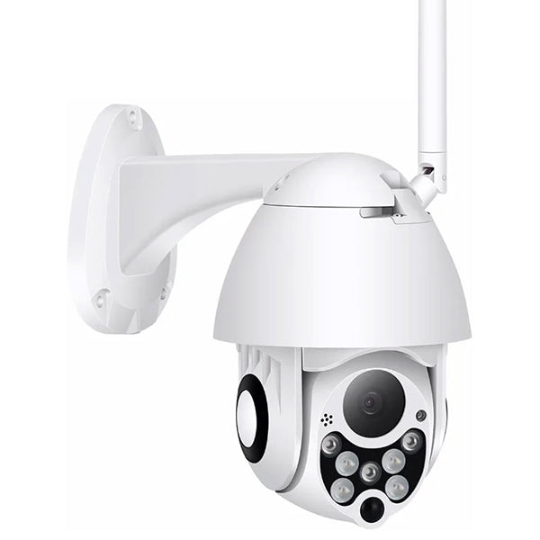 "Kabellose HD-Außenkamera für Wi-Fi-Überwachung, kompakt und wetterfest, mit benutzerfreundlichem Design für einfache Montage