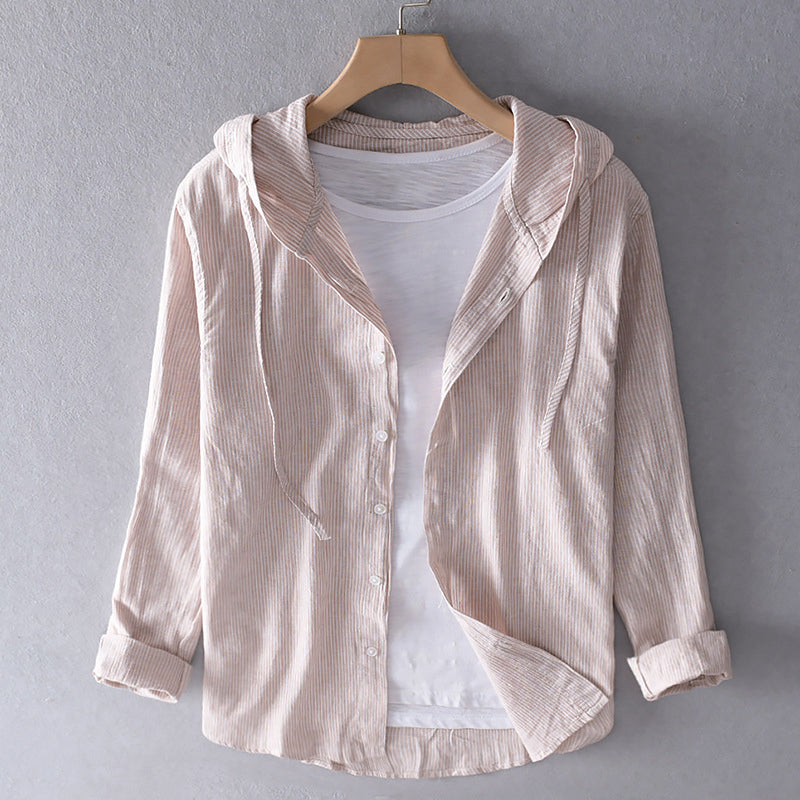 "Klassische, atmungsaktive Baumwoll-Bluse mit elegantem Schnitt, in verschiedenen Farben erhältlich, ideal für heiße Tage."