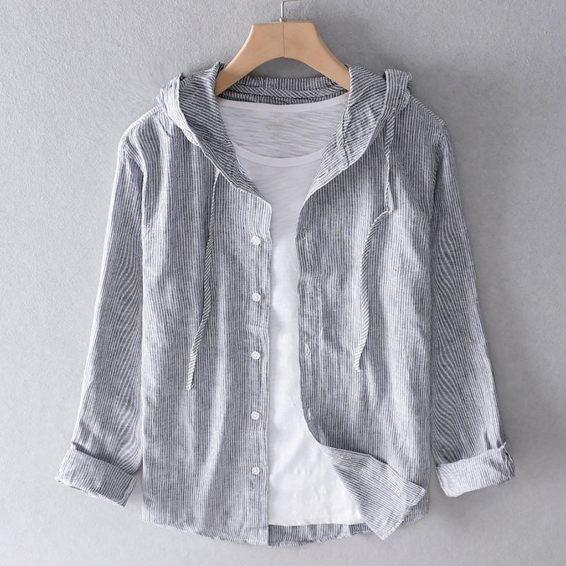 "Klassische, atmungsaktive Baumwoll-Bluse mit elegantem Schnitt, in verschiedenen Farben erhältlich, ideal für heiße Tage."