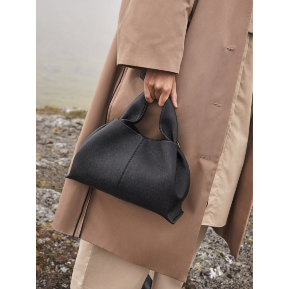 "Klassische Damen-Umhängetasche, elegant, geräumig, verstellbarer Riemen, perfekt für Alltag in Braun, Grau, Hellgrün"
