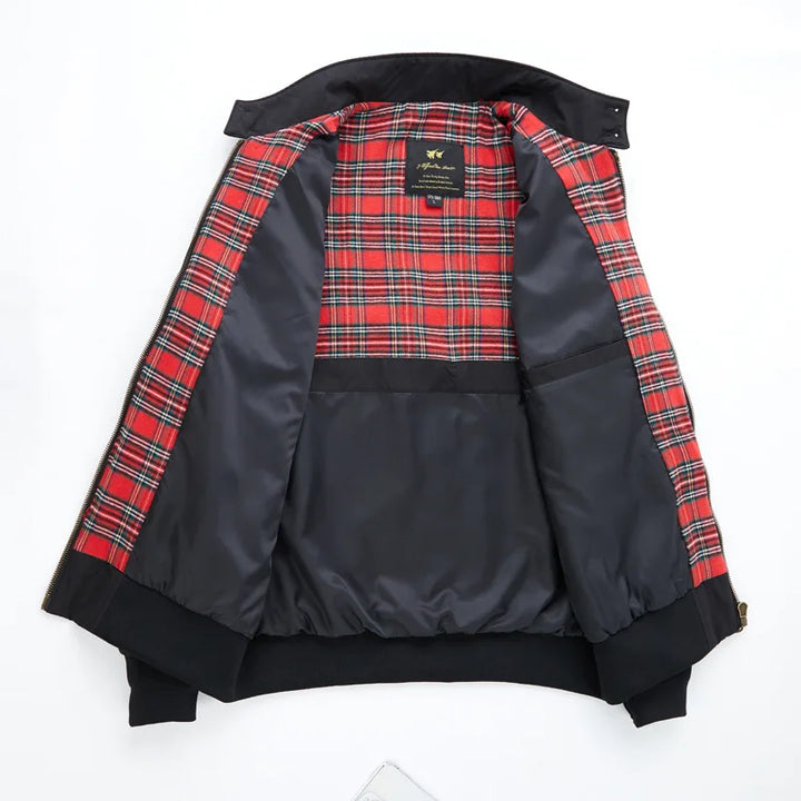 "Klassische Herren Übergangsjacke in zeitlosem Design, vielseitig, hochwertig verarbeitet, wetterfest mit praktischen Taschen
