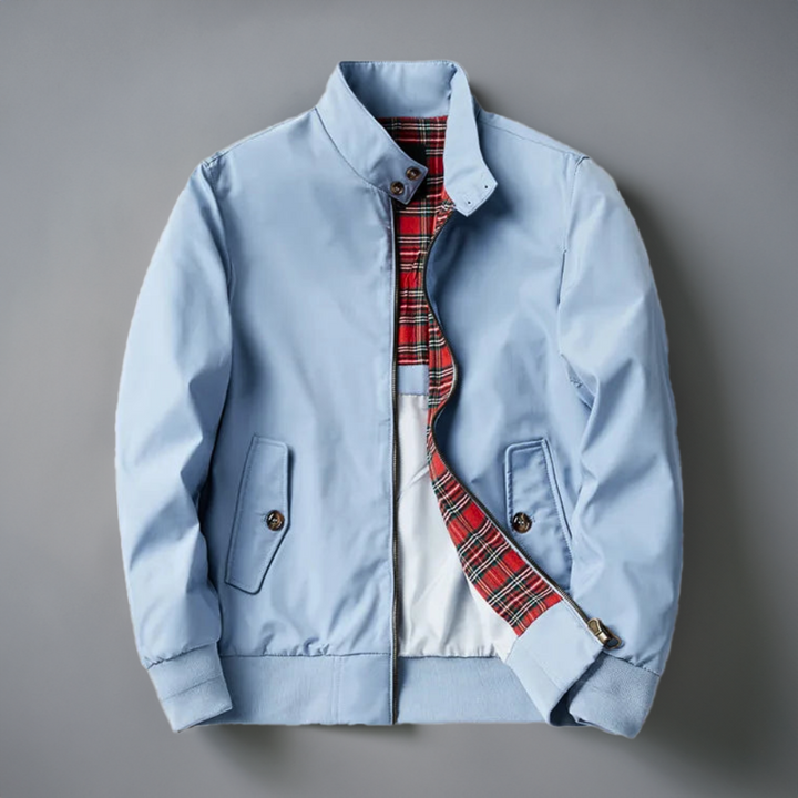 "Klassische Herren Übergangsjacke in zeitlosem Design, vielseitig, hochwertig verarbeitet, wetterfest mit praktischen Taschen