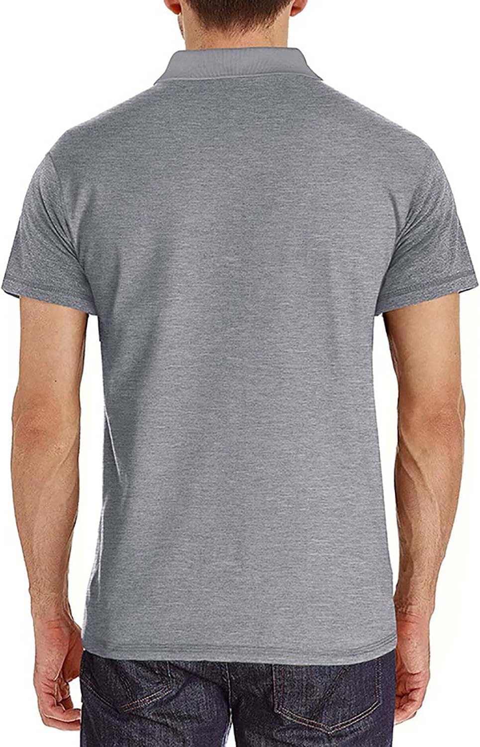 Klassisches Herren Polohemd mit modernem Polokragen, elegantes Design, hochwertiger Stoff, perfekte Wahl für jeden Anlass.