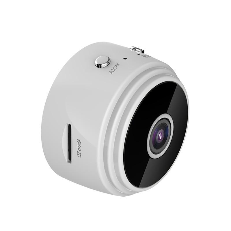 "Kompakte 1080P HD Mini Überwachungskamera, kabellos, mit Nachtsicht und Bewegungserkennung, ideal für Zuhause oder Büro."