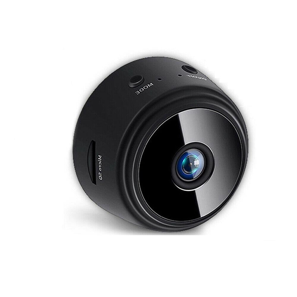 "Kompakte 1080P HD Mini Überwachungskamera, kabellos, mit Nachtsicht und Bewegungserkennung, ideal für Zuhause oder Büro."