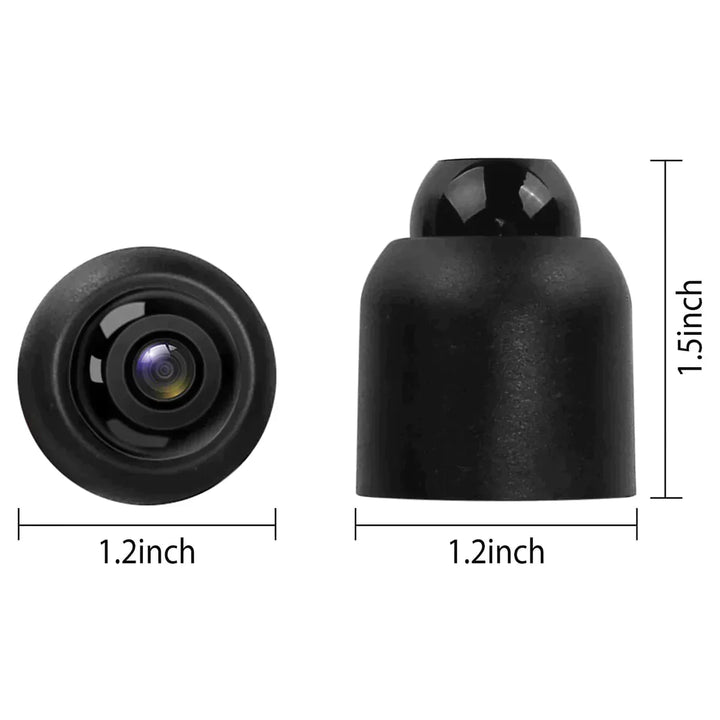 "Kompakte 1080P HD WiFi Sicherheitskamera, drahtlos mit Nachtsicht, ideal für Überwachung zuhause, Weitwinkelansicht."