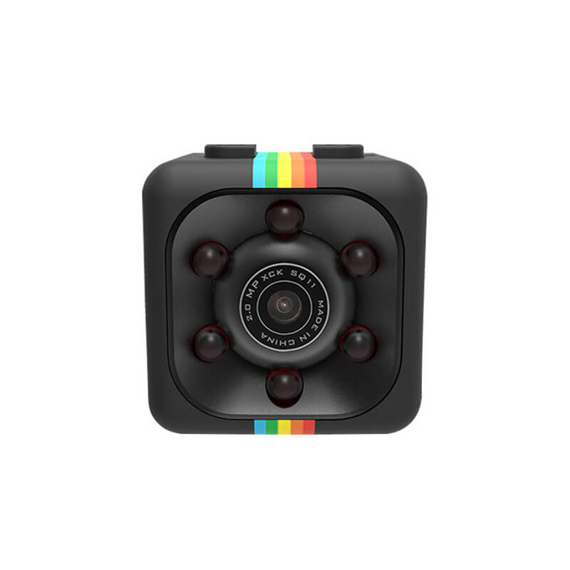 "Kompakte Mini-Nachtsichtkamera, ideal für diskrete Überwachung, 1080p HD, schwarz, tragbar, geeignet für Zuhause"