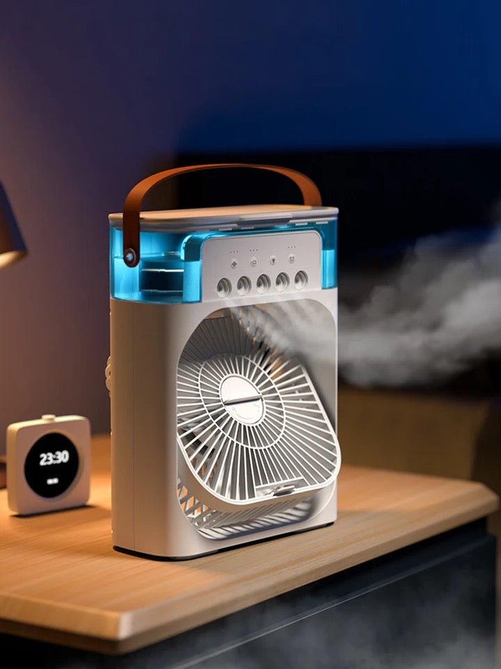 "Kompakte, stilvolle Mini-Klimaanlage, tragbares Design, effektive Kühlung für Zuhause oder Büro, energieeffizient."