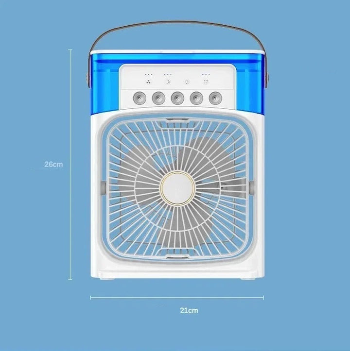 "Kompakte, stilvolle Mini-Klimaanlage, tragbares Design, effektive Kühlung für Zuhause oder Büro, energieeffizient."