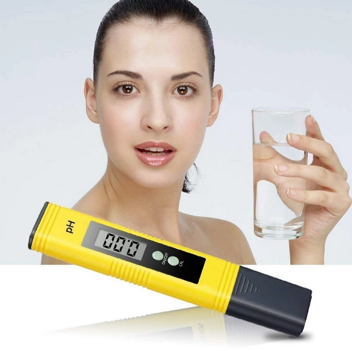 "Kompakter digitaler LCD-pH-Meter mit 0,01 Präzision, Autokalibrierung, ideal für Aquarien und vielseitige Anwendungen."