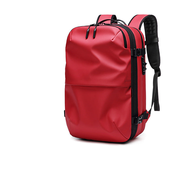 "Kompakter, leichter Reise-Vakuum-Rucksack für Damen, wasserdichtes Material, stilvolles Design, viel Stauraum."