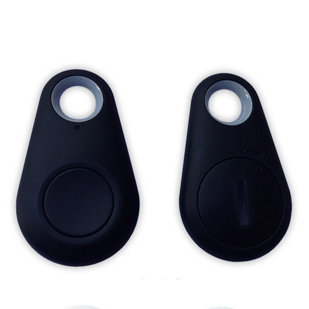Kompakter Mini-GPS-Tracker in Blau, Grün, Rosa und Schwarz für Kinder, mit GPS-Ortung und SOS-Funktion.