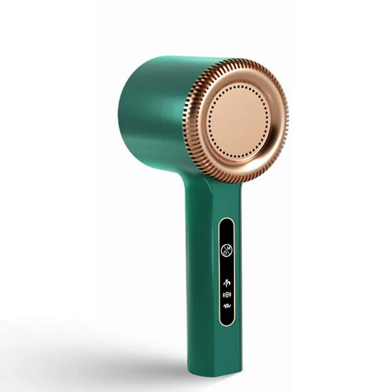"Kompakter USB Fusselentferner, tragbar, ideal für Kleidung, entfernt Fusseln und Haare effizient, schonend für Stoffe."