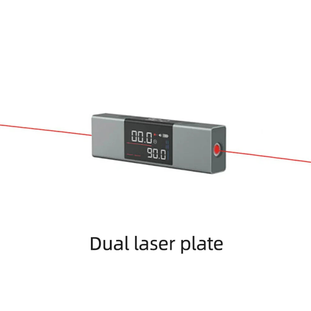 "Kompaktes Laser-Nivelliergerät mit Wasserwaage, Typ-C-Anschluss; ideal für präzise Bau- und DIY-Projekte."