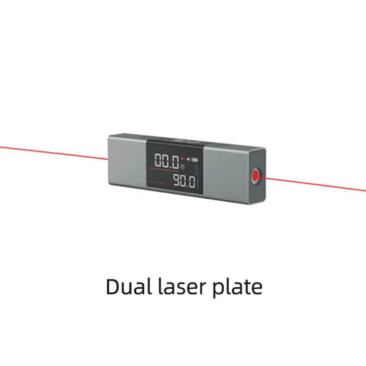 "Kompaktes Laser-Nivelliergerät mit Wasserwaage, Typ-C-Anschluss; ideal für präzise Bau- und DIY-Projekte."