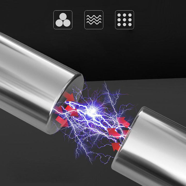 "Kreatives Set mit magnetischen Kugeln und silbernen Stäben, ideales DIY-Spielzeug für innovative Bauideen."