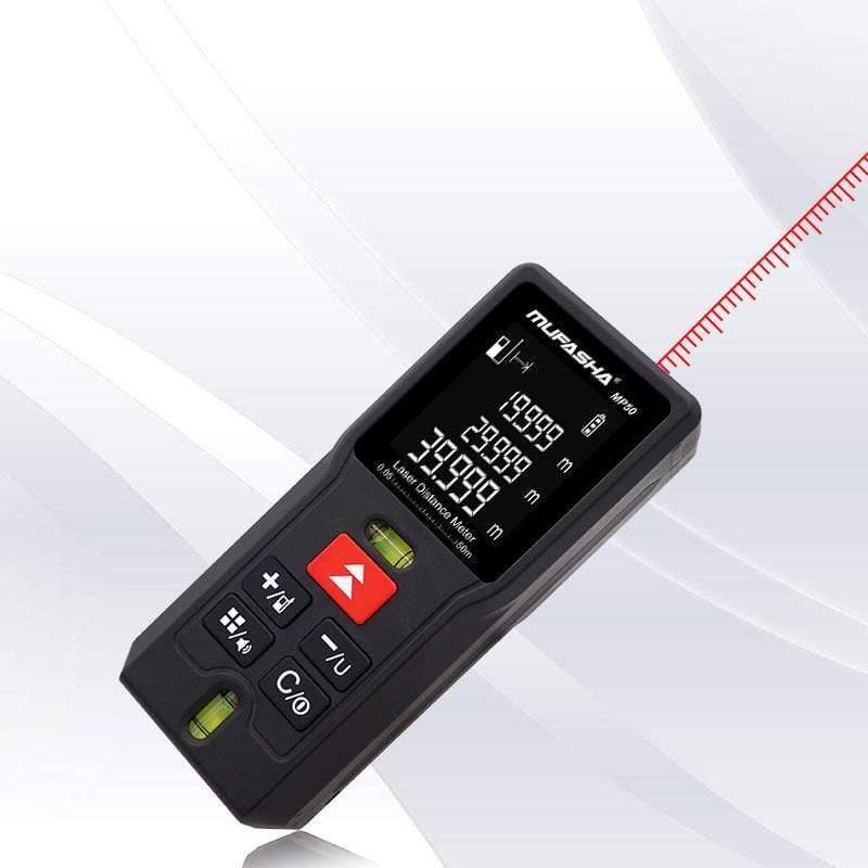 "Laser-Entfernungsmesser MP Serie für präzise Messungen bis 100m, ergonomisches Design, vielseitig einsetzbar"