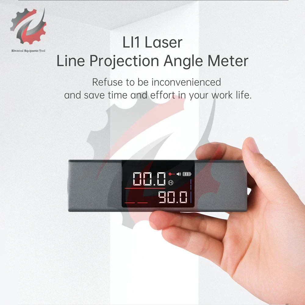 Laser-Nivelliergerät, präzise Messungen, kompakt, modernes Design, Typ-C-Anschluss, ideal für Bauprojekte und Heimwerker.