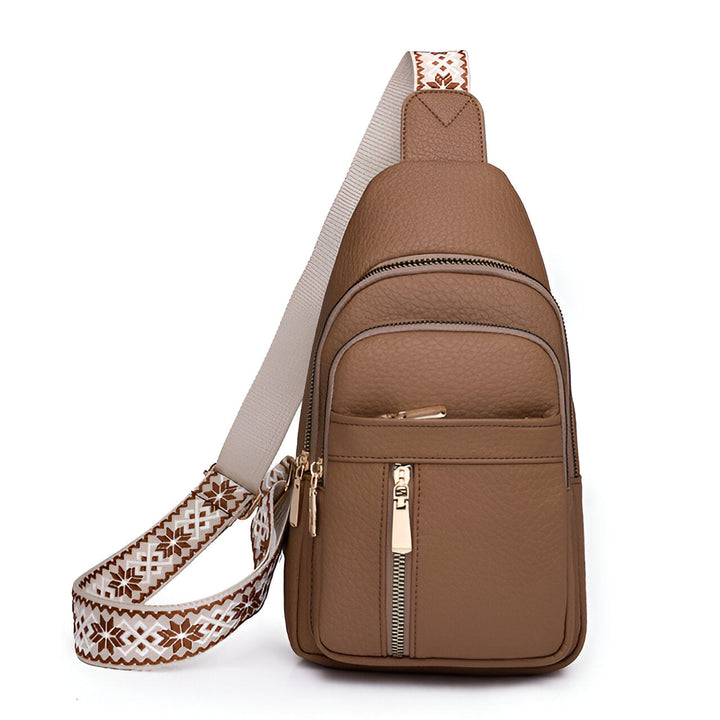"Lässige Crossbody-Tasche mit Diebstahlschutz, elegantes Design, in Grün, Khaki, Rot, Schwarz, Weiß, wasserfest."
