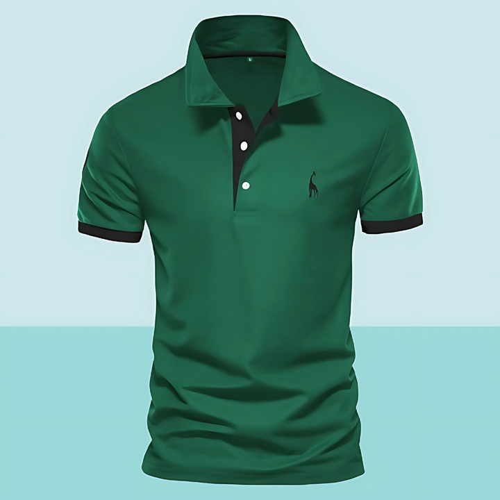 "Lässiges Herren Poloshirt, klassisches Design, vielseitige Farben, ideal für Alltag, Café, Treffen, elegante Passform."