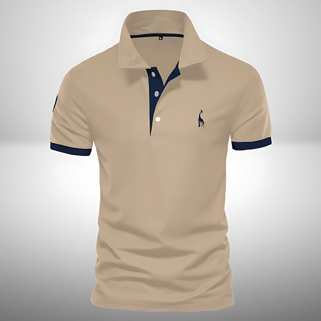 "Lässiges Herren Poloshirt, klassisches Design, vielseitige Farben, ideal für Alltag, Café, Treffen, elegante Passform."