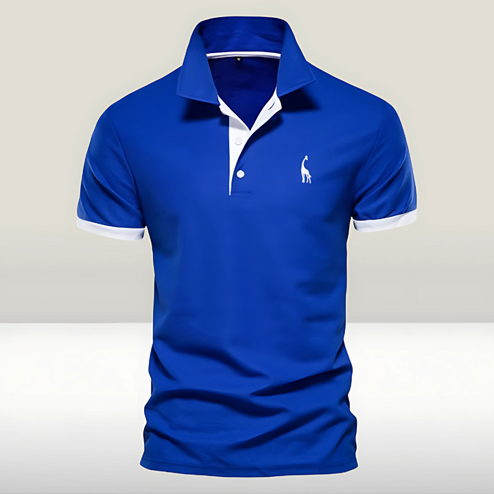 "Lässiges Herren Poloshirt, klassisches Design, vielseitige Farben, ideal für Alltag, Café, Treffen, elegante Passform."