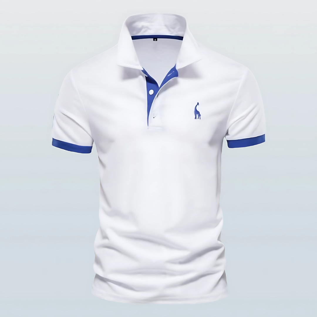 "Lässiges Herren Poloshirt, klassisches Design, vielseitige Farben, ideal für Alltag, Café, Treffen, elegante Passform."