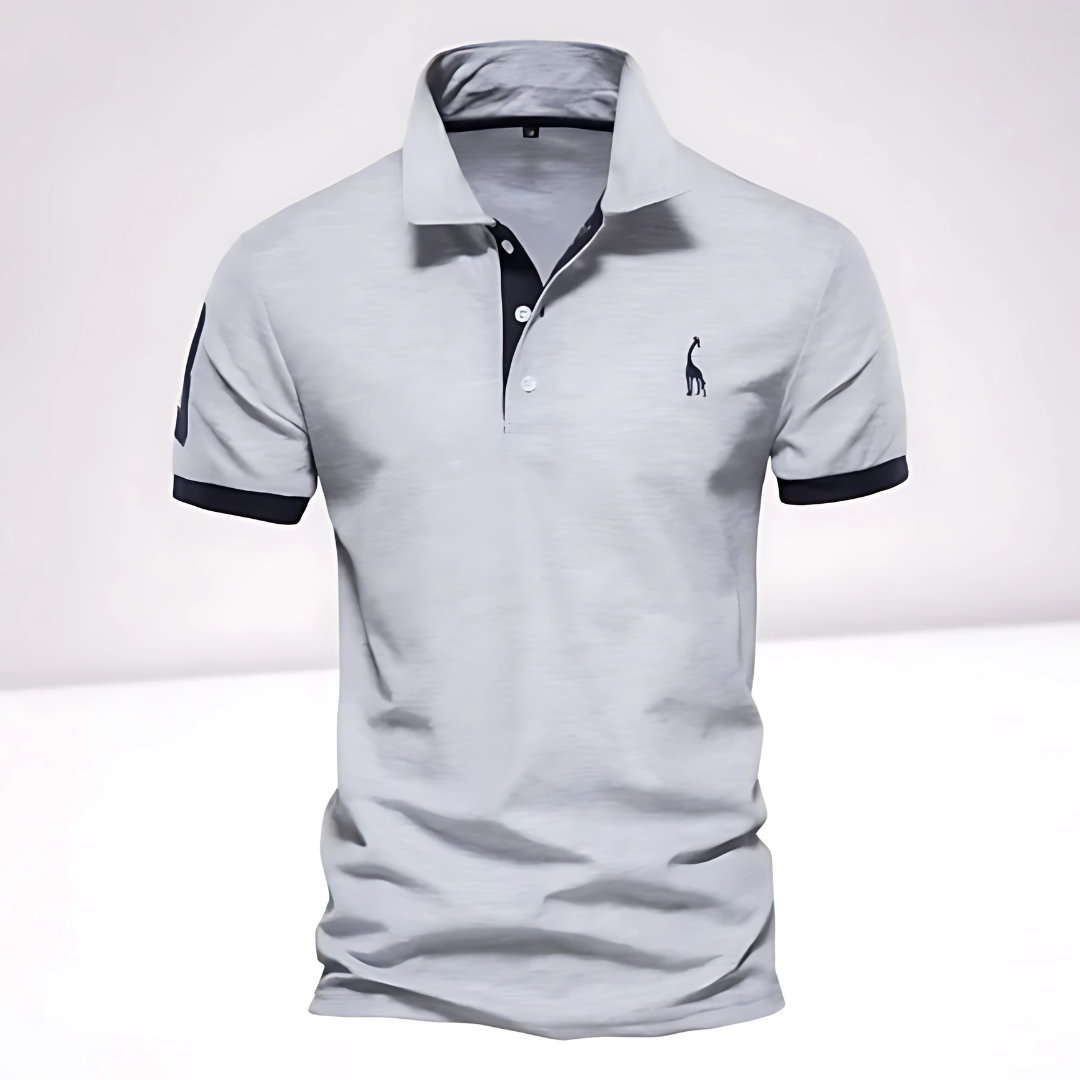 "Lässiges Herren Poloshirt, klassisches Design, vielseitige Farben, ideal für Alltag, Café, Treffen, elegante Passform."