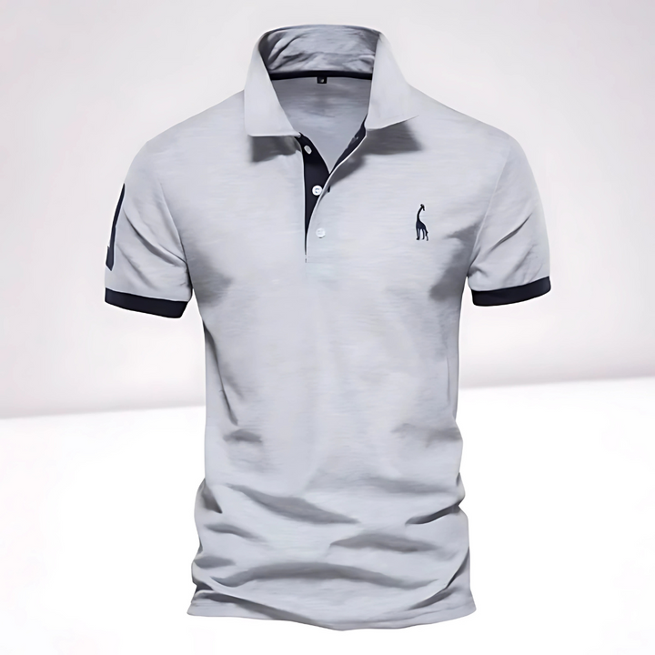 "Lässiges Herren Poloshirt, klassisches Design, vielseitige Farben, ideal für Alltag, Café, Treffen, elegante Passform."