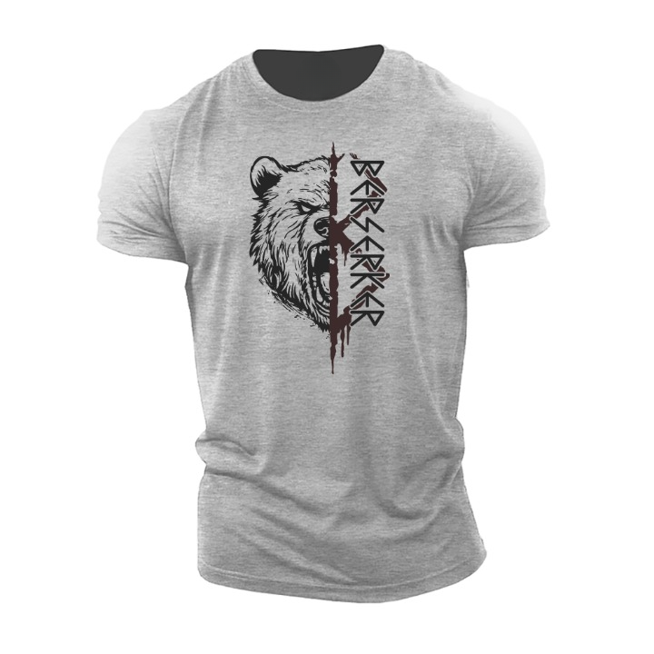 "Lässiges Herren T-Shirt aus Baumwolle, kurzarm, atmungsaktiv, modern geschnitten, ideal für Komfort und Stil."
