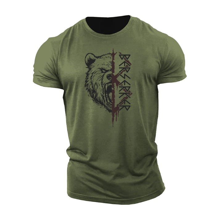 "Lässiges Herren T-Shirt aus Baumwolle, kurzarm, atmungsaktiv, modern geschnitten, ideal für Komfort und Stil."